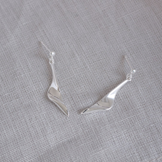 Gianna Sterling Silver Drop Earrings