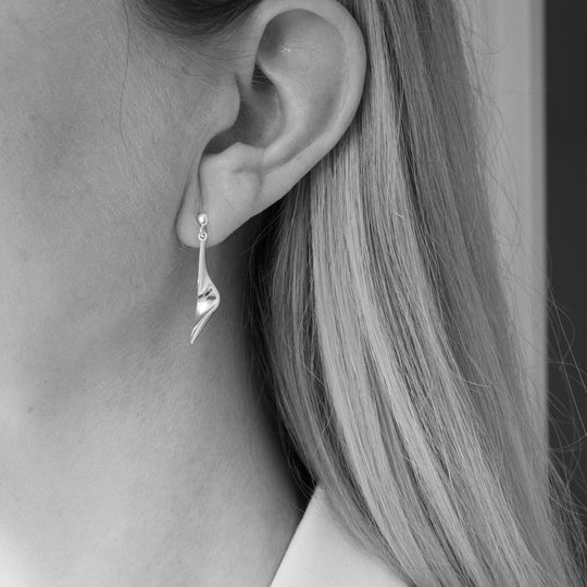 Gianna Sterling Silver Drop Earrings