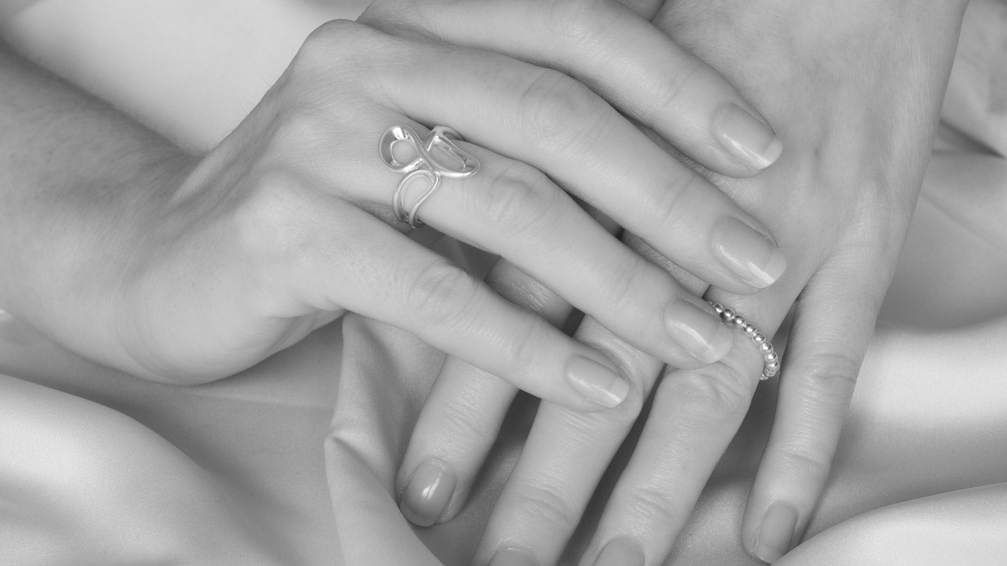 Sterling silver ring collection for women