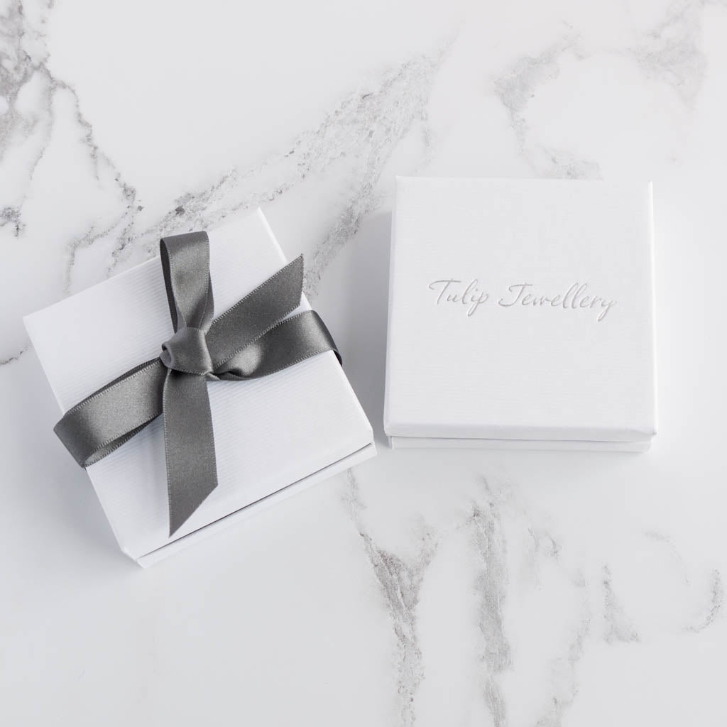 Mila Silver Infinity Hoop Earrings