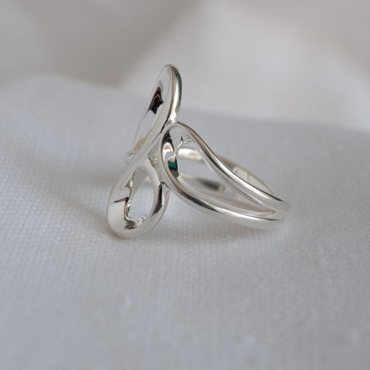 Tia Sterling Silver Abstract Ring