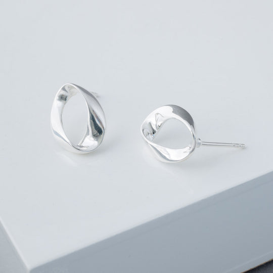 Helene Mobius Sterling Silver Stud Earringss