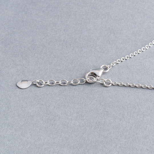 Rainfall Petals Sterling Silver Necklace